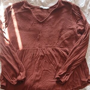 Sonoma Women's Terracotta Blouse